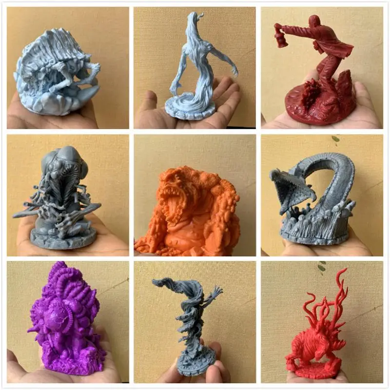 

D & D Dungeons and Dragons Board Role playing Games Miniatures Model Underground City Series Cthulhu Wars Game Figures Toy