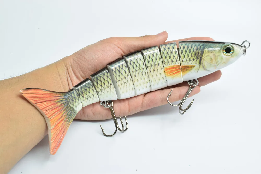8 section 10inch/25cm fishing lure swimbait lure herring hard lure bait
