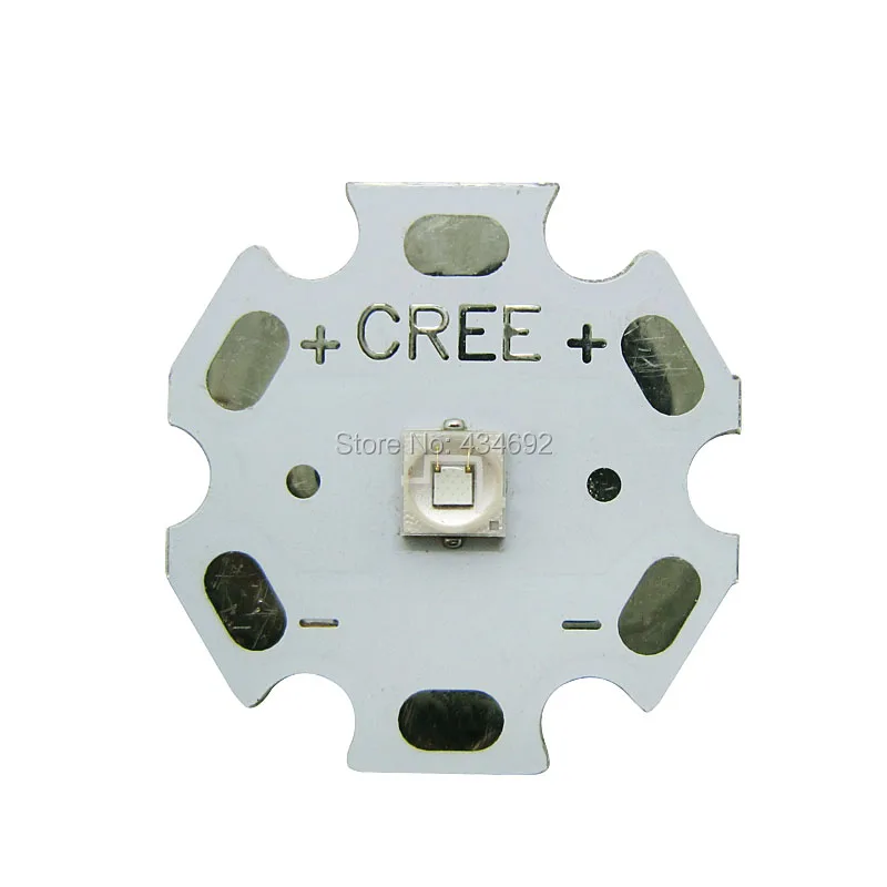Cree XPE2 фонарь ярко синего светодиодного Излучателя 3 1 нм 5 в ма на 8 мм/12 мм/14 мм/16