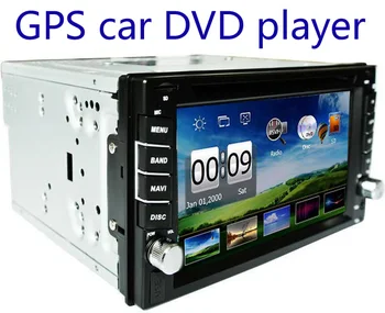 

6.2 Inch GPS Headunit Dual 2DIN In Car Dashboard DVD CD MP3 Player Bluetooth Built-in GPS Navigation Car Radio Player iPod Radio