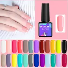 УФ-Гель-лак Vernis Полупостоянный Гель-лак Гибридный Гель-лак набор для маникюра ногтей замачиваемый блеск для ногтей белый черный гель для ногтей