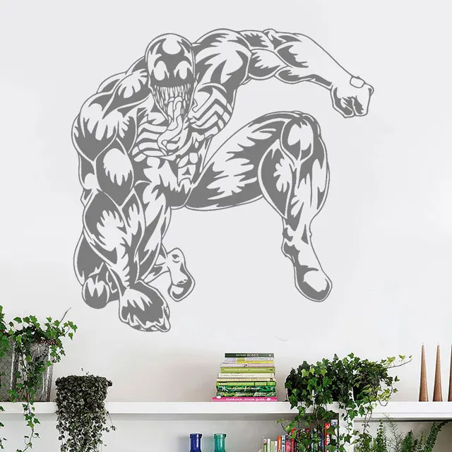 Venom Wall Sticker Comics Superhero Vinyl Art Decal Kids Venom Wall Sticker Comics Superhero Vinyl Art Decal Kids