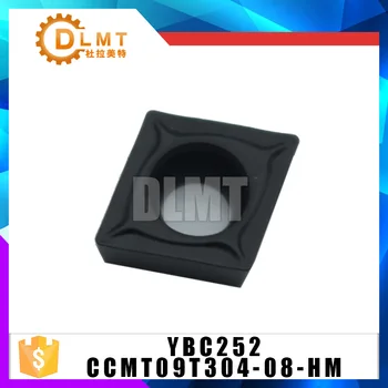 

10PC CCMT09T304 CCMT09T308 HM YBC252 Internal Turning Tools Carbide inserts Cutting Tool CNC Tools Lathe tools Lathe cutter