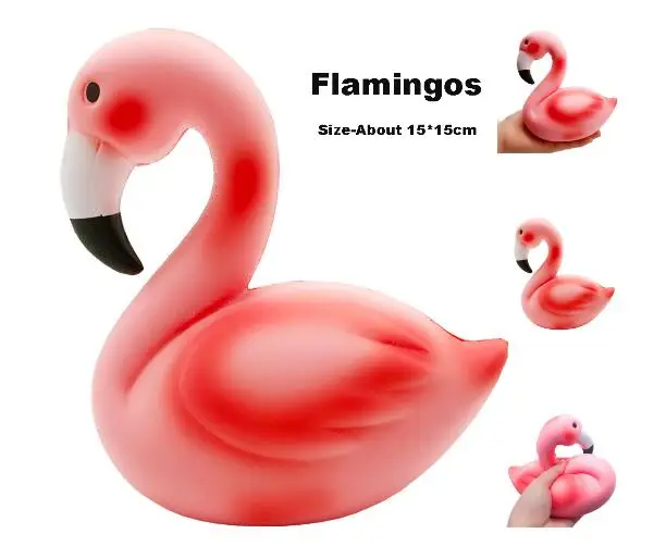 Mole Flamingos Cor de Rosa Bonito Lento