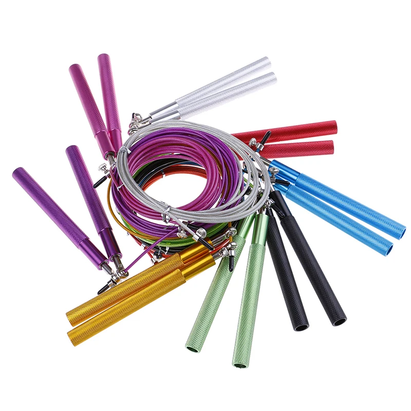 Adjustable Fitness Workout Training Jump Rope Universal Exercise Steel Wire Universal Ball Bearings Jump Rope Equipment jump rope