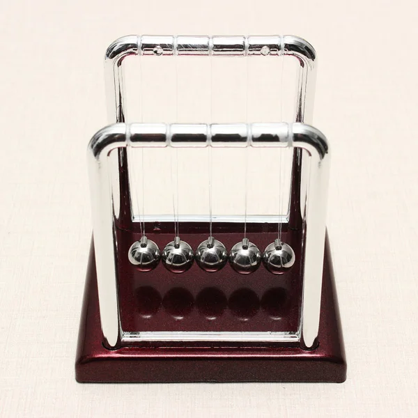 

EBOYU Small Size Newton's Cradle Steel Balance Ball Physics Pendulum Gift Toy