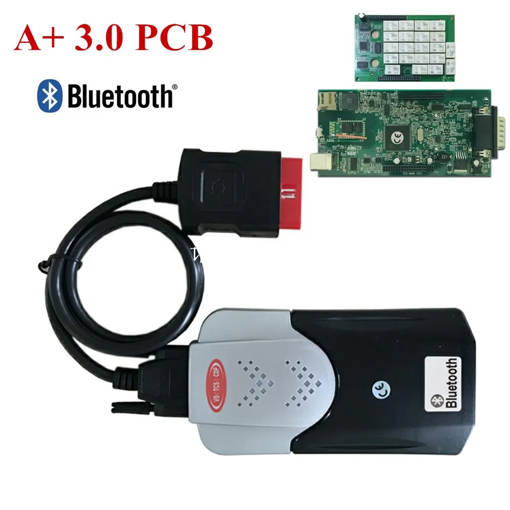 

A+ V3.0 Green PCB New Vci 2016.0 /2015.3 Software vd tcs cdp pro Diagnostic tool Auto Cars/Trucks OBD2 Scanner as mvd multidiag