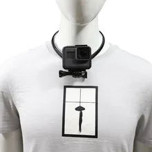 Ремешок для ношения на шее держатель для Gopro hero 8 7 6 5 4 3 Eken h9 xiaomi yi 4K SJCAM аксессуары для экшн-камеры