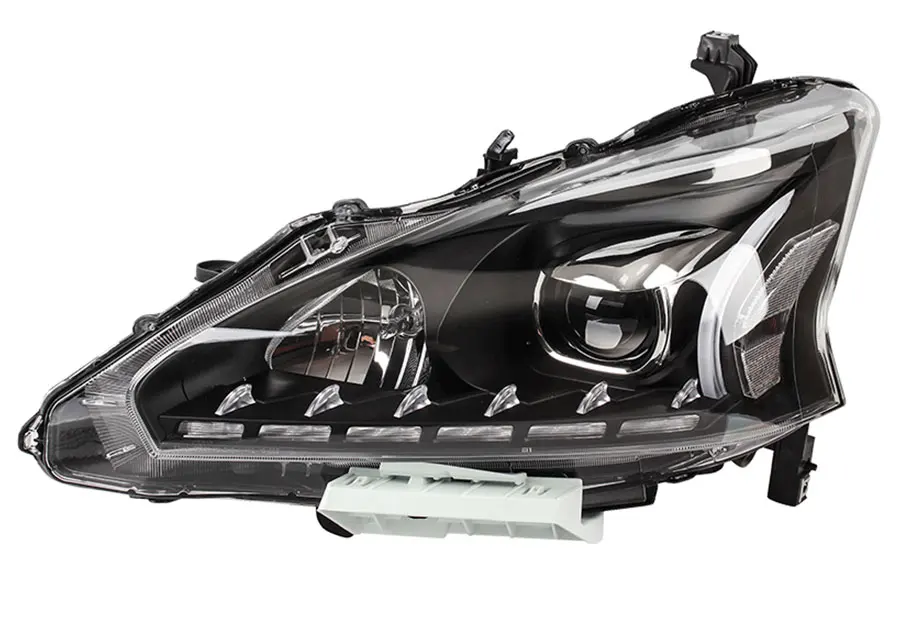 2 шт светодиодный фары для Nissan Altima 2013-2015 светодиодный огни автомобиля глаза ангела xenon HID комплект протовотуманная подсветка Габаритные огни