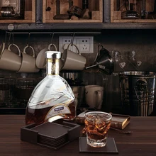 Кубок Coaster металлический нагреватель подогрева чашек молоко Чай Кофе кружка 6 шт./компл. кожа подставки Нескользящие Коврик защиты