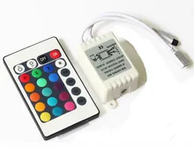 12V 24Key led rgb IR RF Infrared wireless control for 3528/2835/5050 LED 12V 24 Keys Wireless control free shipping