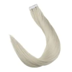Полный блеск бесшовные Реми лента на цвет волос #1000 бразильский 100% реальные человеческие волосы клей для волос 20 штук 50 г посылка