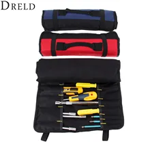 DRELD 22 Карманы аппаратные средства Оксфорд катушка ролл карманы для хранения инструмент сумки электрик чехол для плоскогубцы отвертка Гаечный Ключ