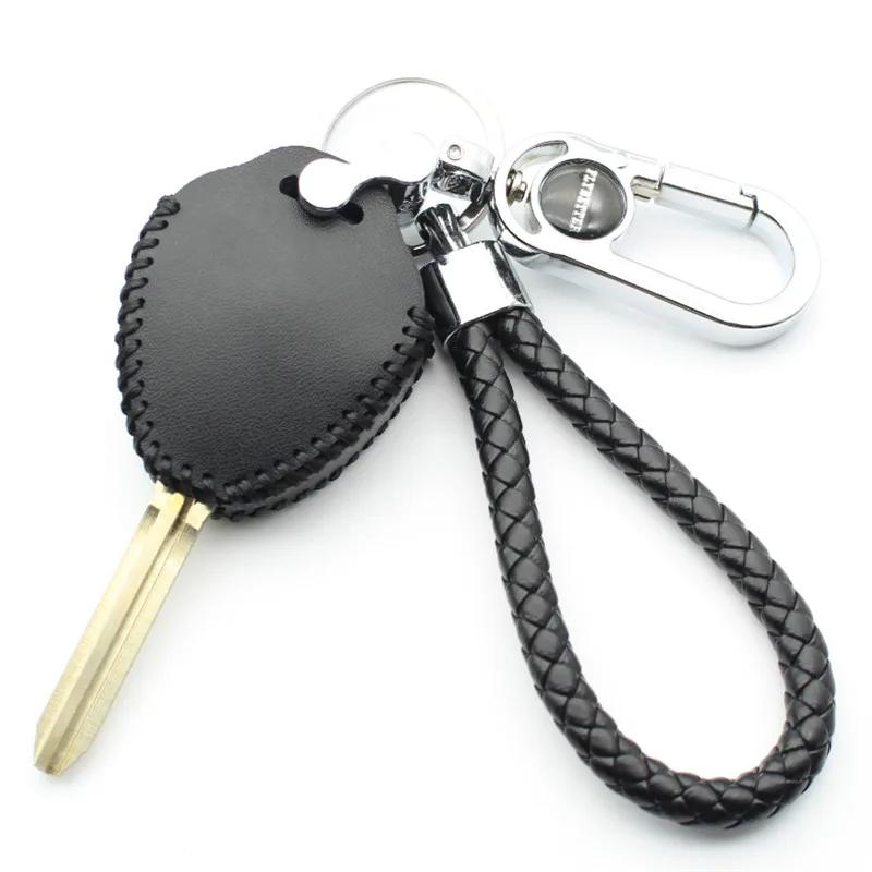 Чехол FLYBETTER из натуральной кожи для Toyota Prado/Mark/Corolla/Camry/Reiz/Crown Car Styling (B) L2036|key case for