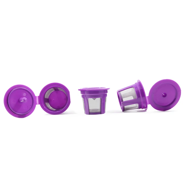 Best Offers RECAPS 3pcs/pack Refillable Reusable Coffee Capsule K-cup k cup Filter for Keurig Machine 2.0 & 1.0 Brewers