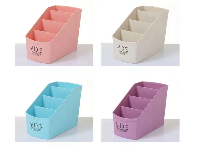 

1PC Multifunction Make Up Cosmetic Storage Box Container Bag dresser Desktop Cosmetic Makeup remote control Organizer OK 0214