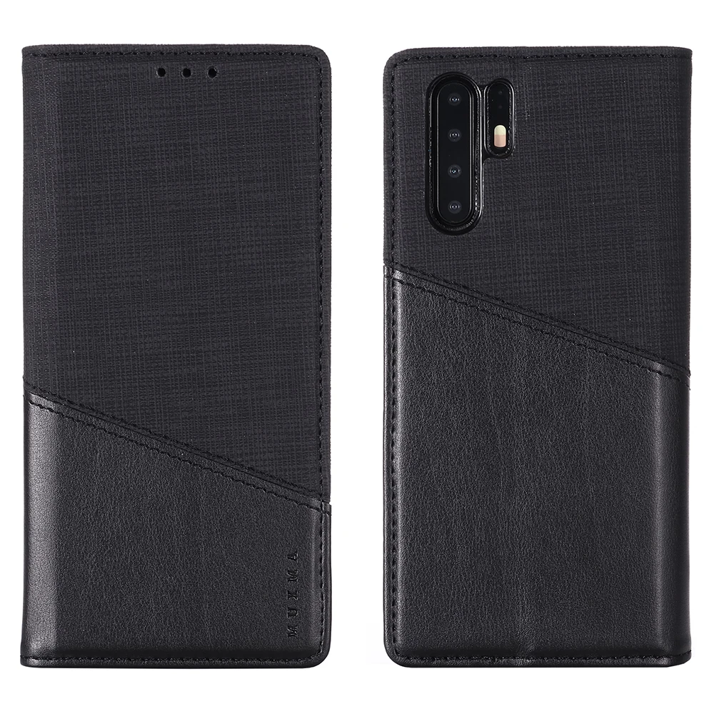 Чехол для Huawei P30 Pro Холщовый кожаный магнитный чехол кошелек P20 Lite Mate 20 X Nova 3 3i 5i