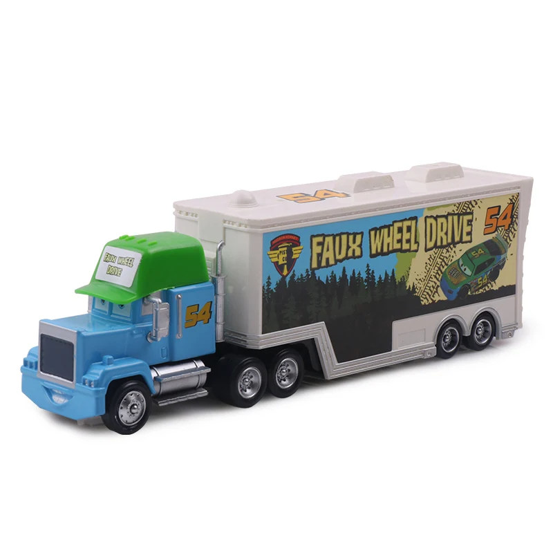 Дисней Pixar Тачки 2 3 Молния Маккуин Мак дядюшка грузовик Джексон шторм Круз 1:55 литой под давлением металлический сплав модель автомобиля детская игрушка - Цвет: No.54