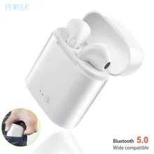 I7s tws bluetooth 5.0 fones de ouvido sem fio com caixa carregamento mic mini esporte fone para xiaomi huawei todo o telefone inteligente(China)