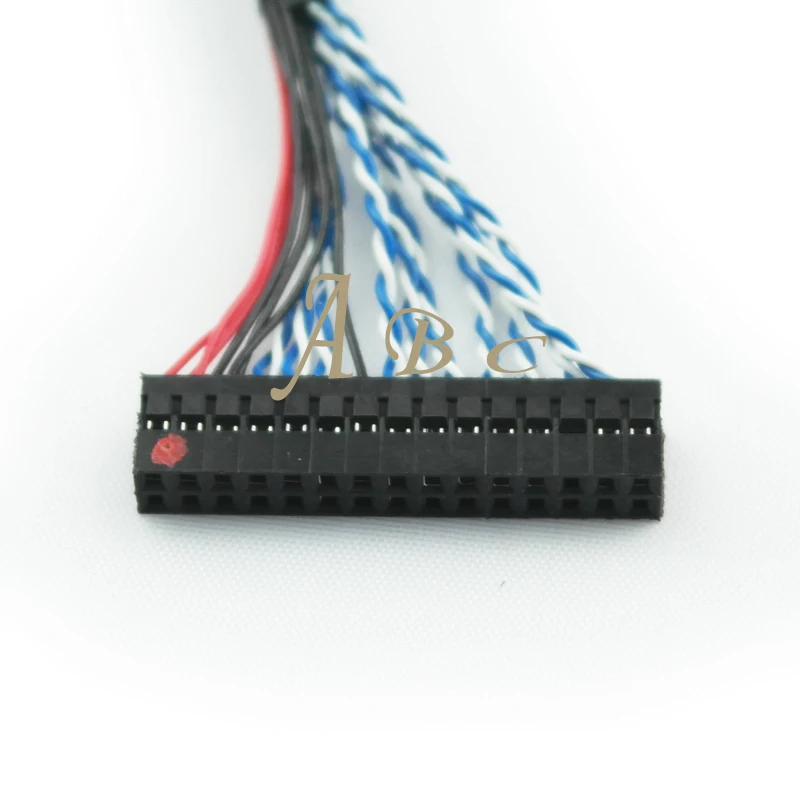 250 мм LVDS кабель FIX 30P D8 фиксации 30Pins двойной 2ch 8bit 1 0 шаг для 17 &quot 21&quot ЖК дисплей