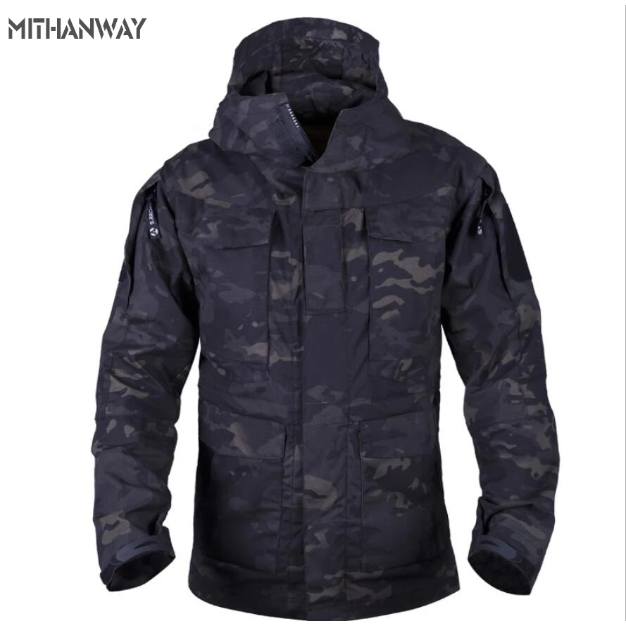 

Man Hunting Clothes Outdoor Shark Skin Tad v4 Tactical Millitary Softshell Jacket Suit Men Waterproof Combat Jacket Windbreaker