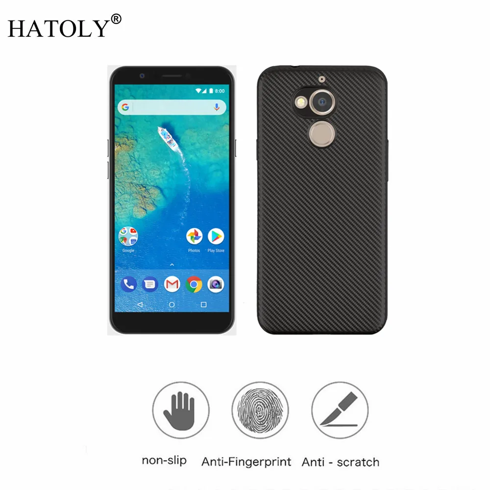 

HATOLY For Shell Google General Mobile GM8 Case Soft TPU Rugged Fitted Case For General Mobile Android One GM8 Cover Fundas