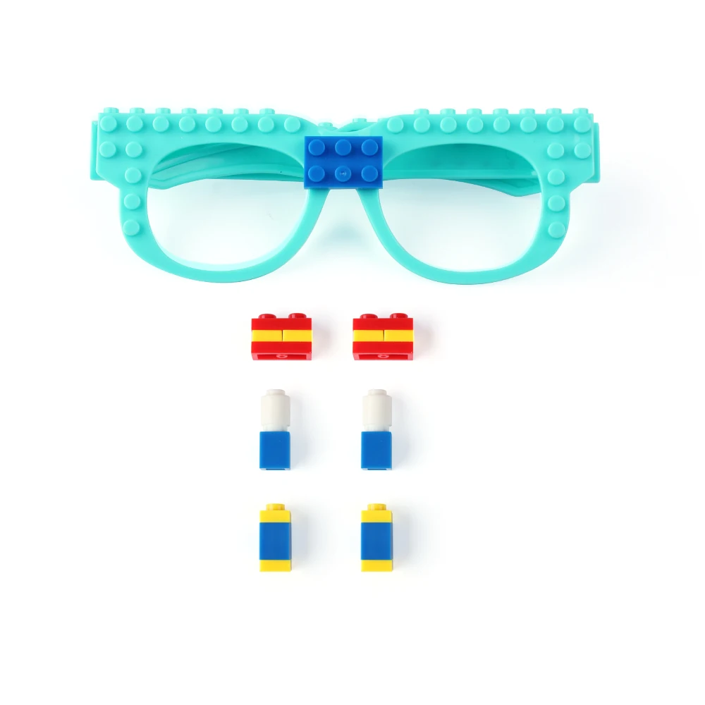 Toy Building Block Glasses 