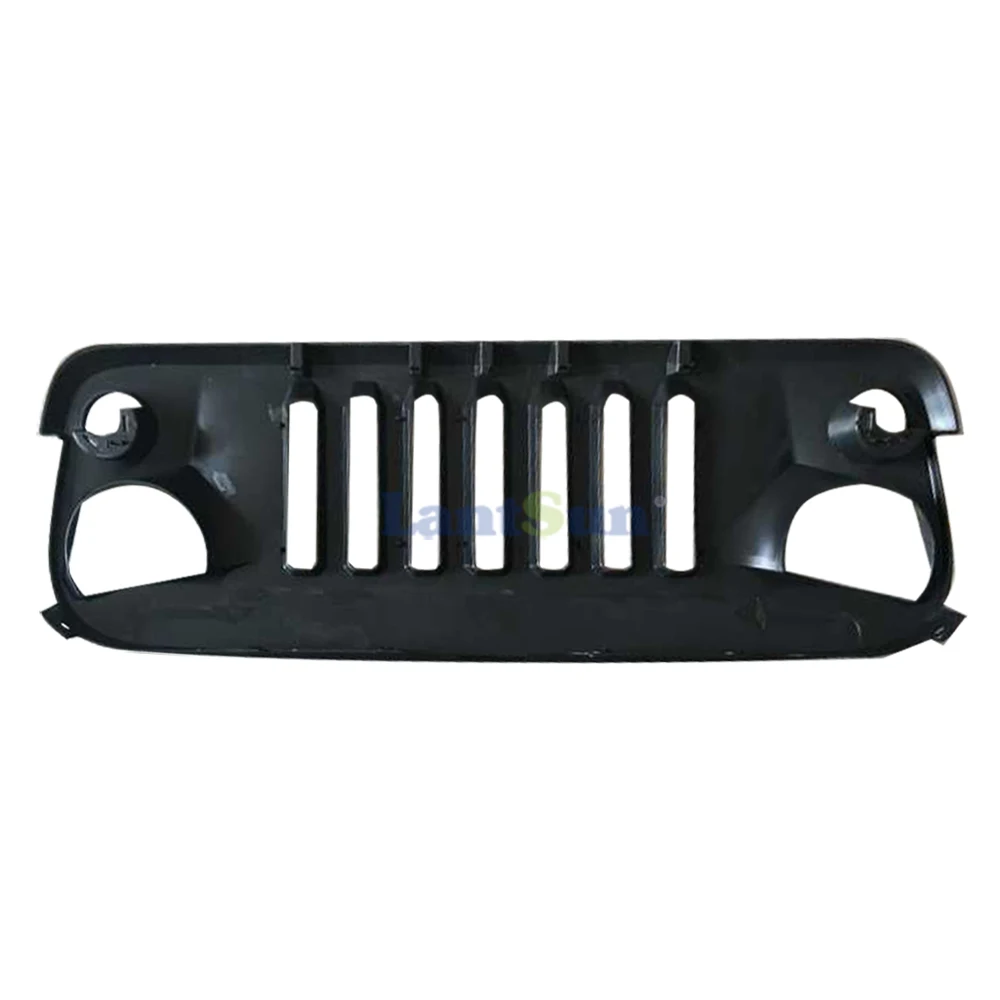 1 шт. J211 Передняя Матовая Черная решетка радиатора 2007 2017 для Jeep Wrangler Rubicon Sahara Sport JK
