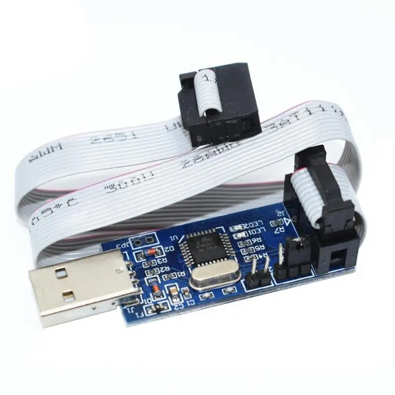 Новый программатор USBASP USBISP AVR с бесплатным драйвером 51 автоматическим