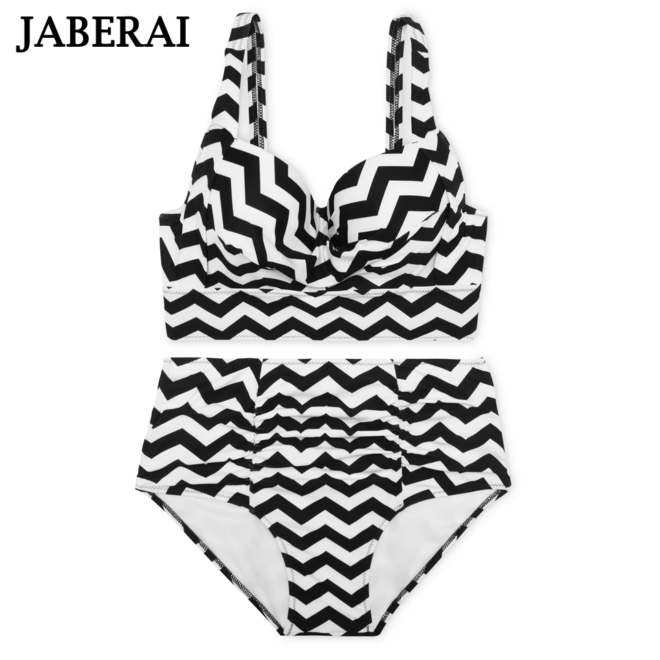 JABERAI Push Up бикини для женщин; большие размеры Купальник Зеленый Высокая талия бикини комплект без бретелек Купальники малышек ванный комплект Maillot De Bain 4XL