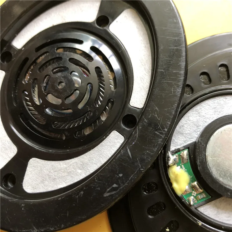 DIY 40mm Speaker Unit 32 ohm for headphones disassembled unit from brand headphones DIY Headset Accessories