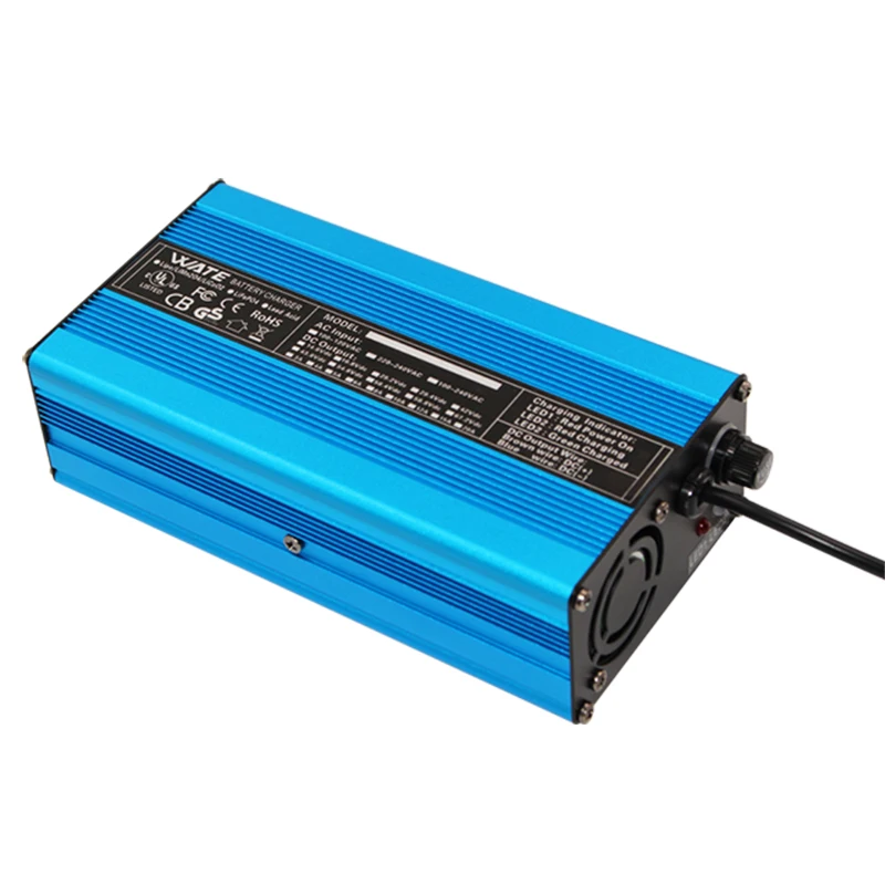Carregador de Bateria Chumbo-ácido 24v 8a Carregador Elétrico para Cadeira de Rodas e Scooter - Image 3