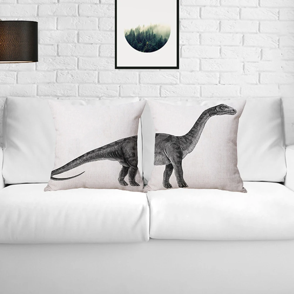 

Split Pattern Shark Elephant Whale Dinosaur Pillow Case