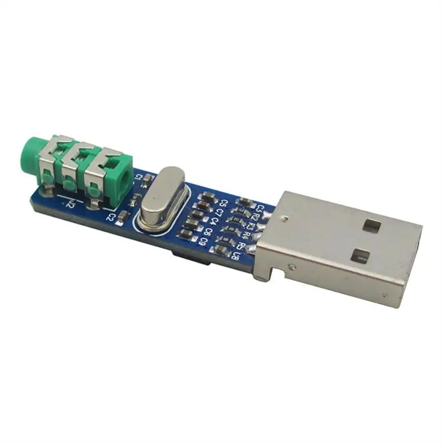 5 в USB питание PCM2704 мини usb звуковая карта аудио интерфейс звуковая карта ЦАП Декодер плата адаптер для ПК Прямая поставка