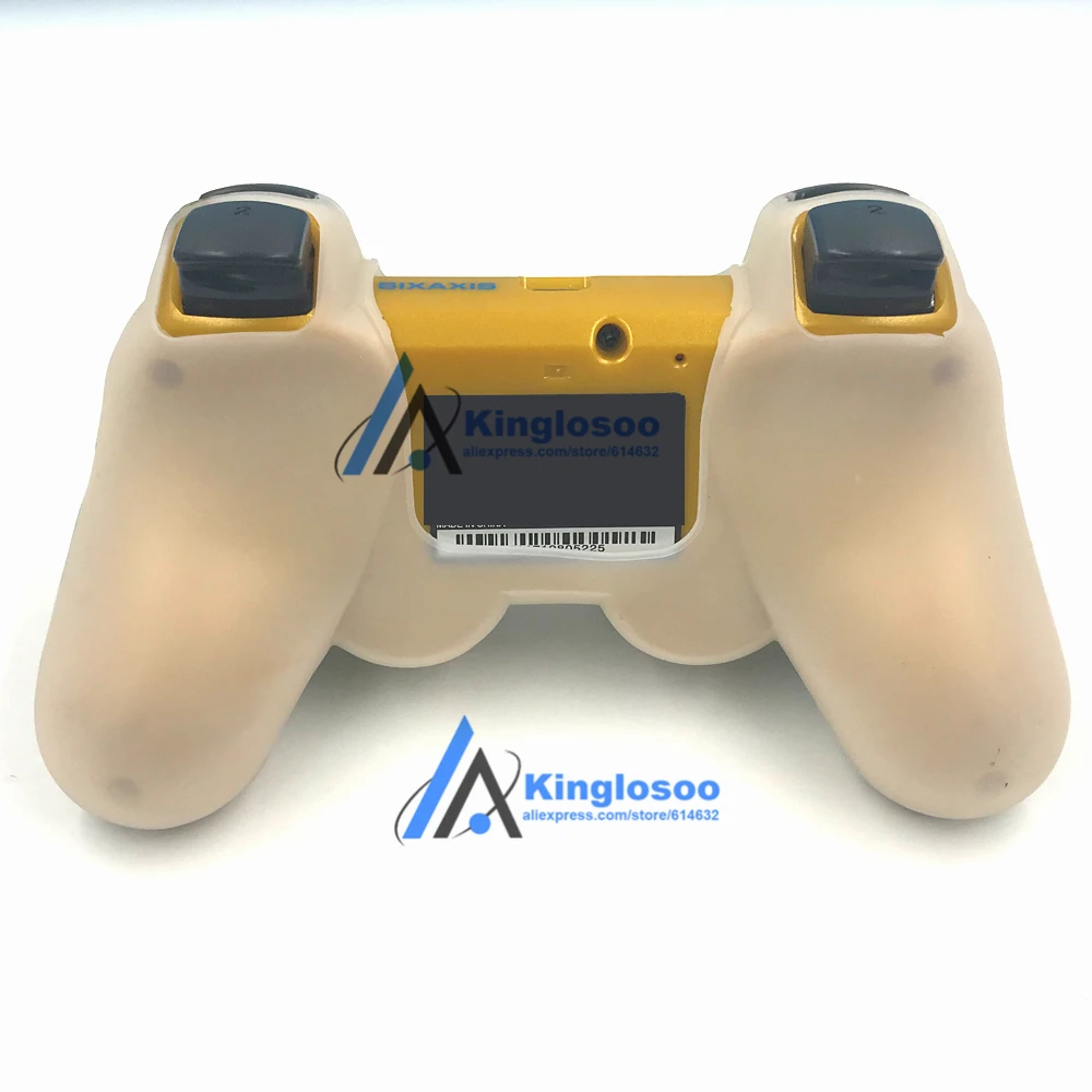Камуфляжные наклейки, силиконовый гелевый резиновый мягкий чехол, защитный чехол для Playstation 3 PS3, игровой контроллер