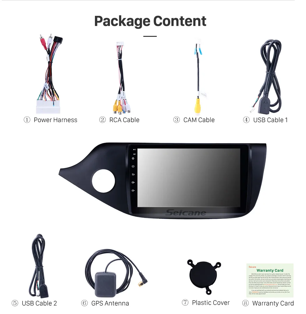 Excellent Seicane 2Din Car Radio Android 8.1 9" GPS Multimedia Player For 2012 2013 2014 Kia Ceed LHD Touchscreen Backup camera Digital TV 16 Excellent Seicane 2Din Car Radio Android 8.1 9" GPS Multimedia Player For 2012 2013 2014 Kia Ceed LHD Touchscreen Backup camera Digital TV 16