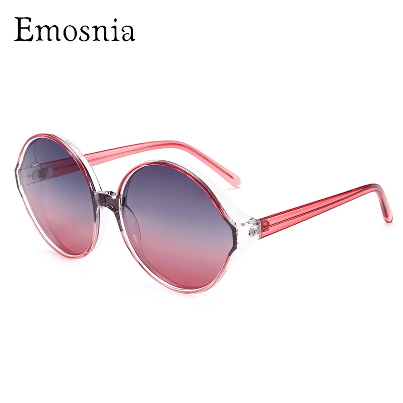 Emosnia новый овальный Роскошные поляризованных солнцезащитных очков для женщин градиентные линзы UV400 вождения Открытый очки мужской Пластик