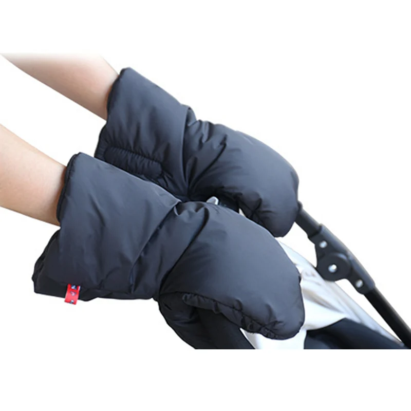Winter Baby Stroller Gloves Pram Accessories Baby Carriage Cart Muff Gloves Baby Stroller Winter