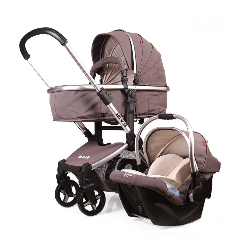 

Newborn baby carriage Two-way high-profile baby trolley 2-in-1 baby carts with comfortable car seat Portable foldable POUCH