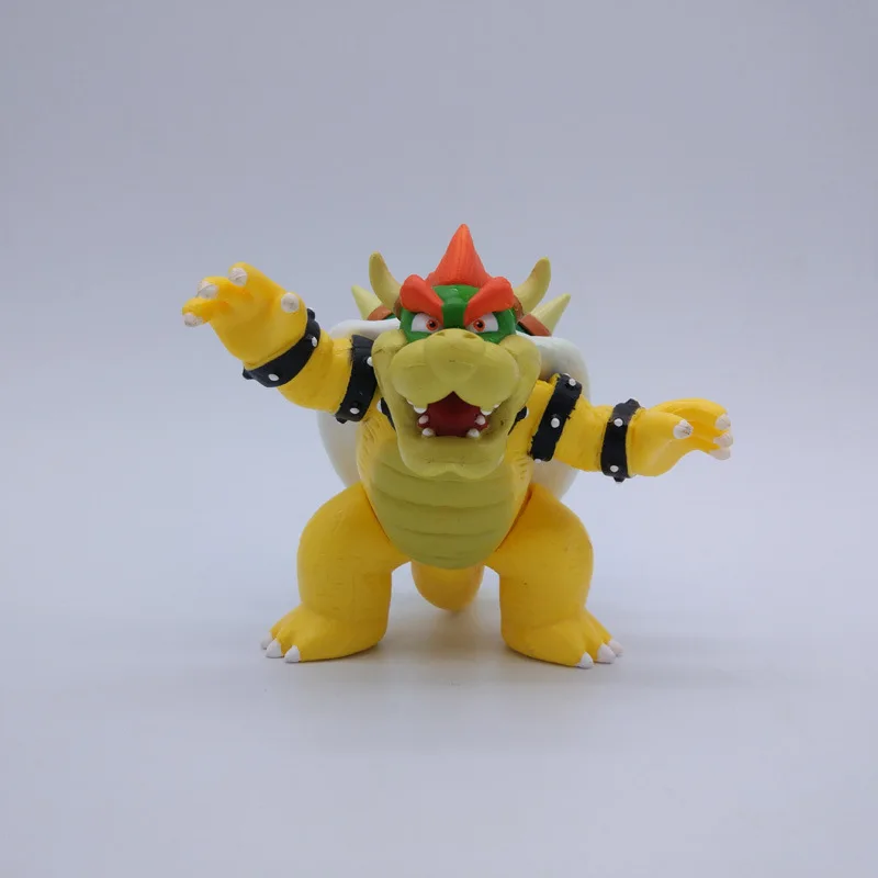 

Free Shipping Super Mario Bros Bowser PVC Action Figure Collection Model Toy Doll 3.5" 9CM New