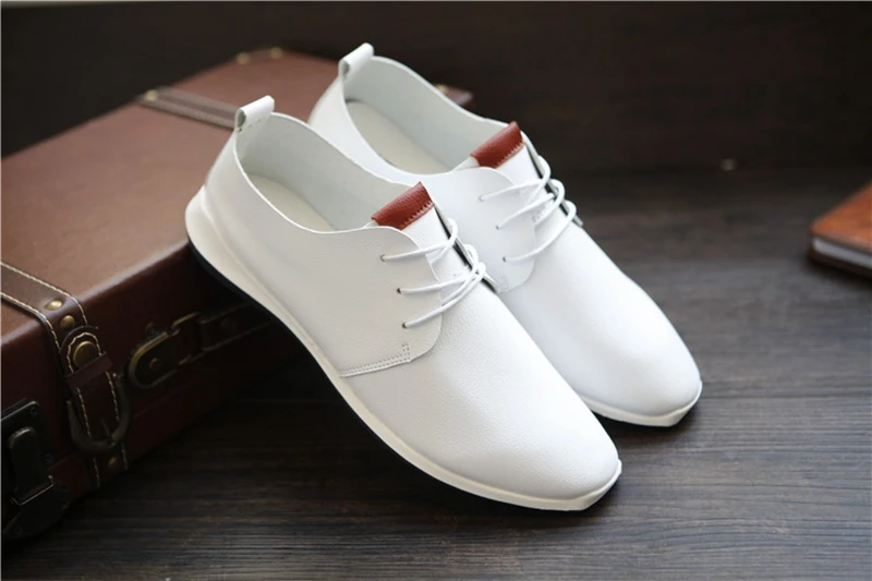 casual white dress shoes