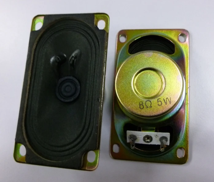 

New LCD Monitor TV Speaker Horn 8R 5W Loud speaker 8 ohms Euro 5 Watt 50MM*90MM Loudspeaker