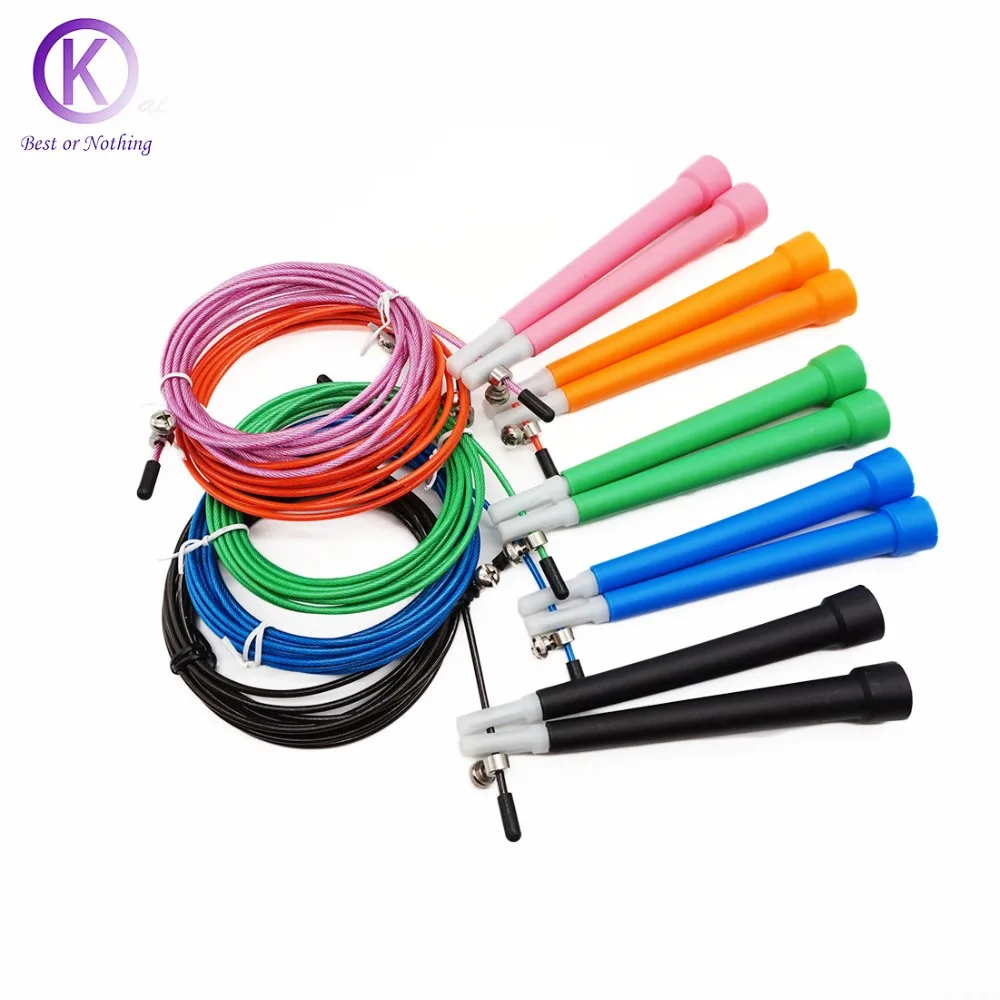 Professonal Racing Jump Ropes adjustable steel wire skipping rope