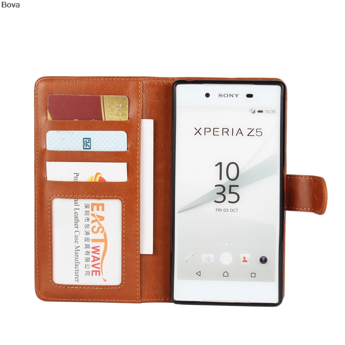 Премиум кожаный чехол-держатель для карт Z5 Чехол-книжка для sony Xperia Z5 Dual E6603 E6633 E6683 фоторамка модный телефон
