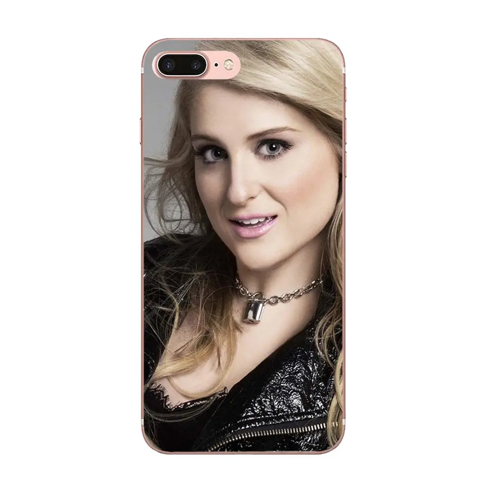 Meghan Trainor для Moto G G2 G3 G4 G5 G6 G7 HTC 530 626 628 630 816 820 One A9 M7 M8 M9 M10 E9 U11 Мягкий защитный чехол из