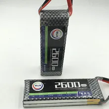 MOS 2S lipo battery 7 4v 2600mAh 25C For rc helicopter rc car rc boat quadcopter