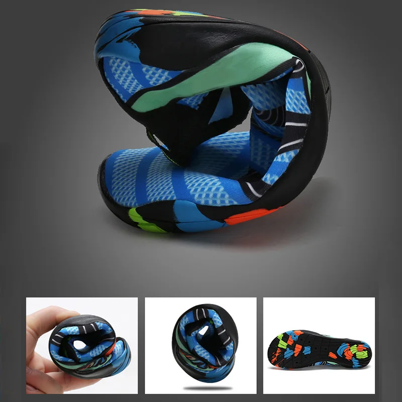 للجنسين رياضية السباحة الرياضات المائية الساحلية الشاطئ تصفح النعال المنبع ضوء الأحذية WHShopping