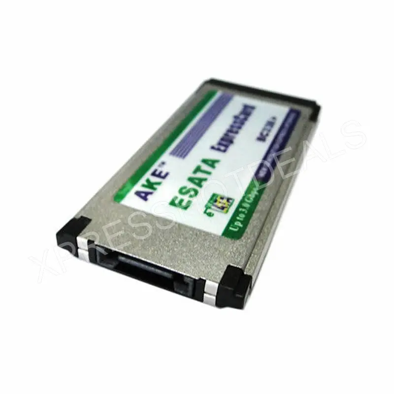 Адаптер eSATA SATA II 2,0 для экспресс-карты 34 мм адаптер ExpressCard ноутбук