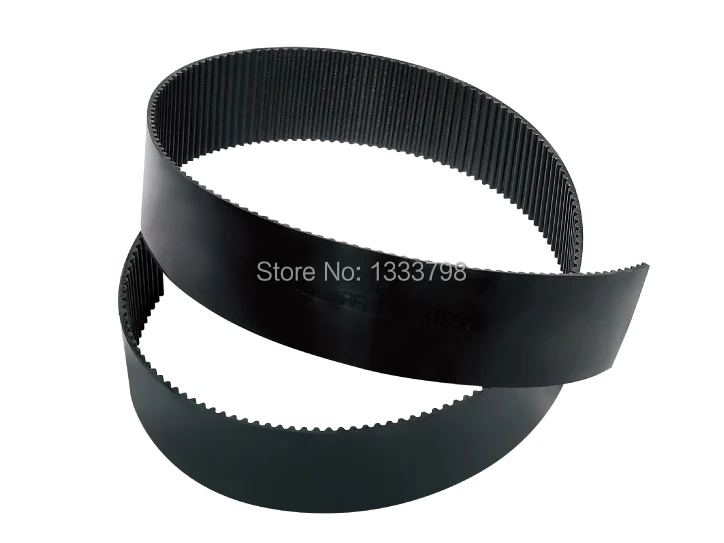 

China factory manufacture black color STD5M steel core insert belt/ 50mm width timing belt