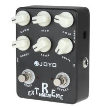 JOYO JF-17 Extreme Metal Electric Guitar Effect Pedal Box 3-Bands Powerful EQ & 6 Knobs Musical Instrument Guitar Accessories